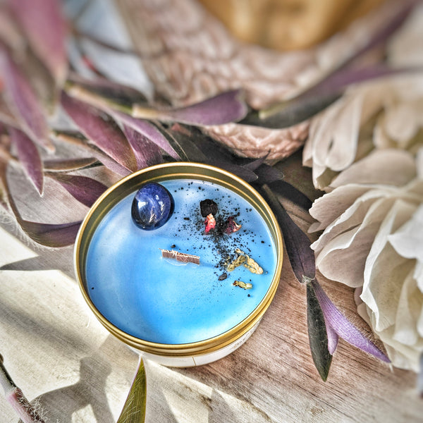 Viking-Crystal-Infused-Soy-Handmade-Candle-Sodalite-Crystal-Calgary-Canada-cardamom-cypress-black-orchid-yuzu