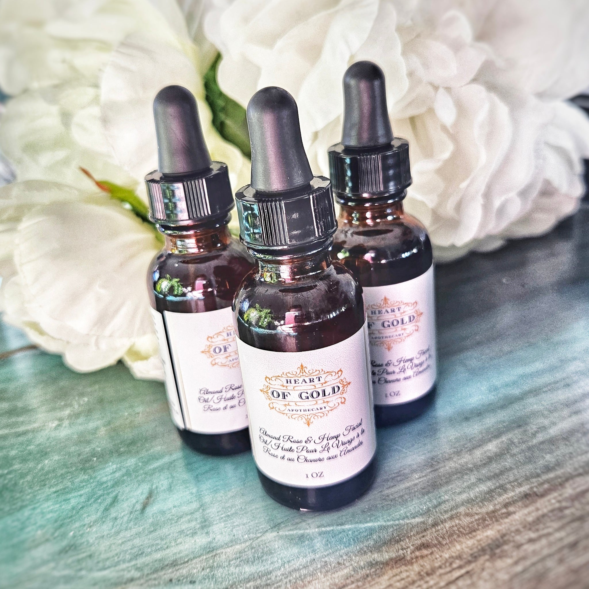 Almond Rose & Hemp Facial Oil