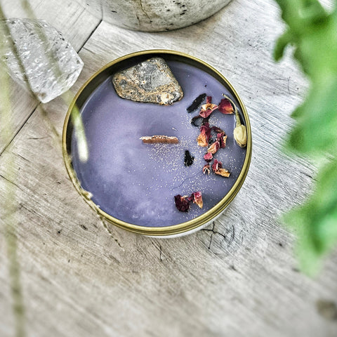 Aurora Soy Candle ~ Plum, Moscato & Autumn Harvest