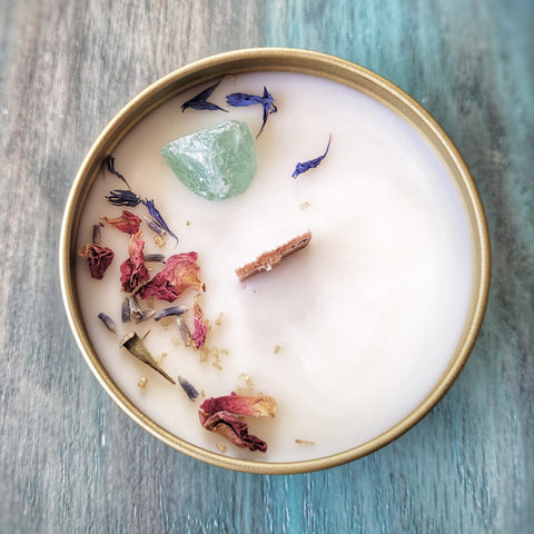 Gypsy Soy Candle ~ Patchouli, Vanilla & Peppermint