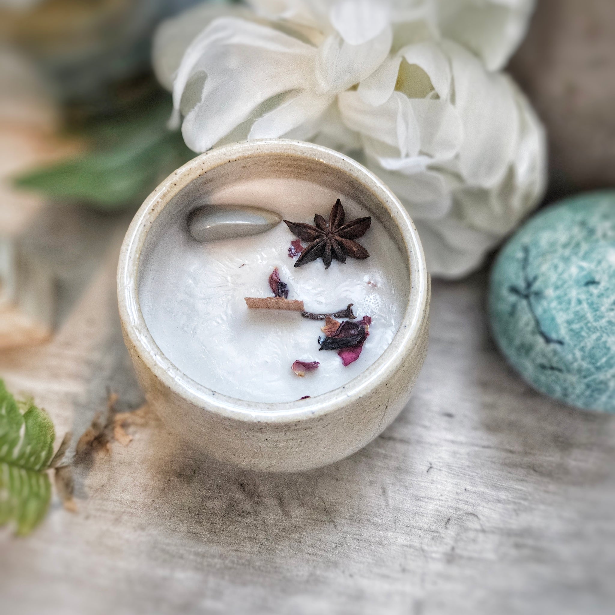 7 oz. Nutcracker Candle in a Ceramic Vessel ~ Roasted Chestnuts, Vanilla, Clove & Cinnamon