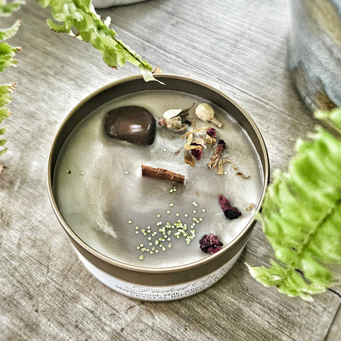 Faded Woods Soy Candle ~ Maple, Almond, Milk & Turmeric