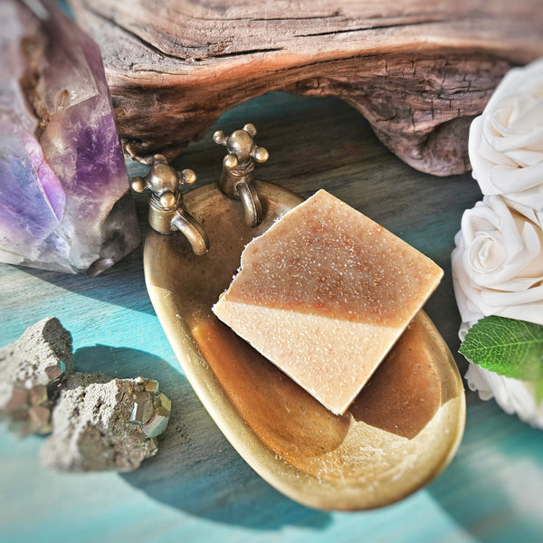 Yellow Gold Soap Bar ~ Honey, Fig & Ginger