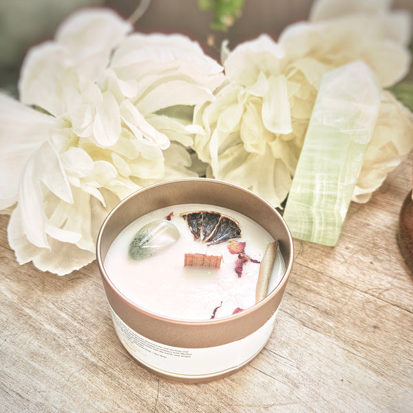 Orchard Soy Candle ~ Lime, Olive Leaf, Green Tea, Bergamot, Mandarin & White Cedar