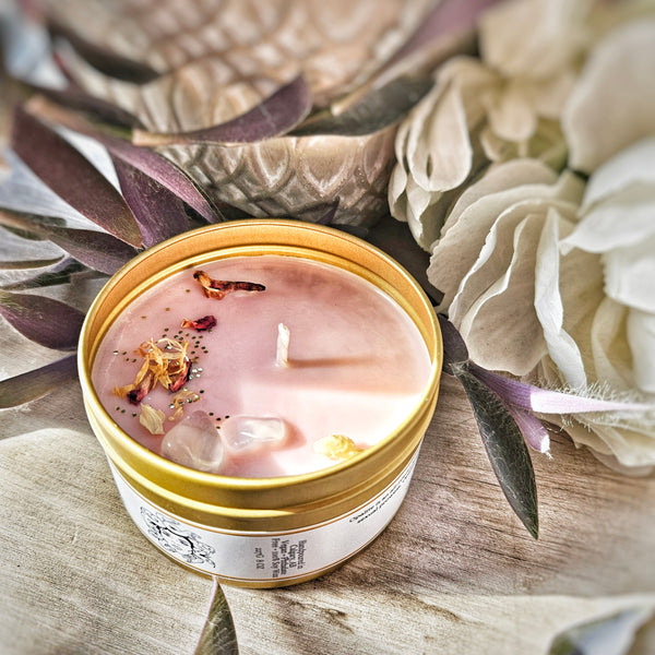 Enchantress Soy Candle ~ Peaches