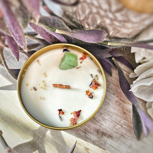 Gypsy-Crystal-Infused-Soy-Handmade-Candle-Calcite-Crystal-Calgary-Canada-Patchouli-Vanilla-Peppermint